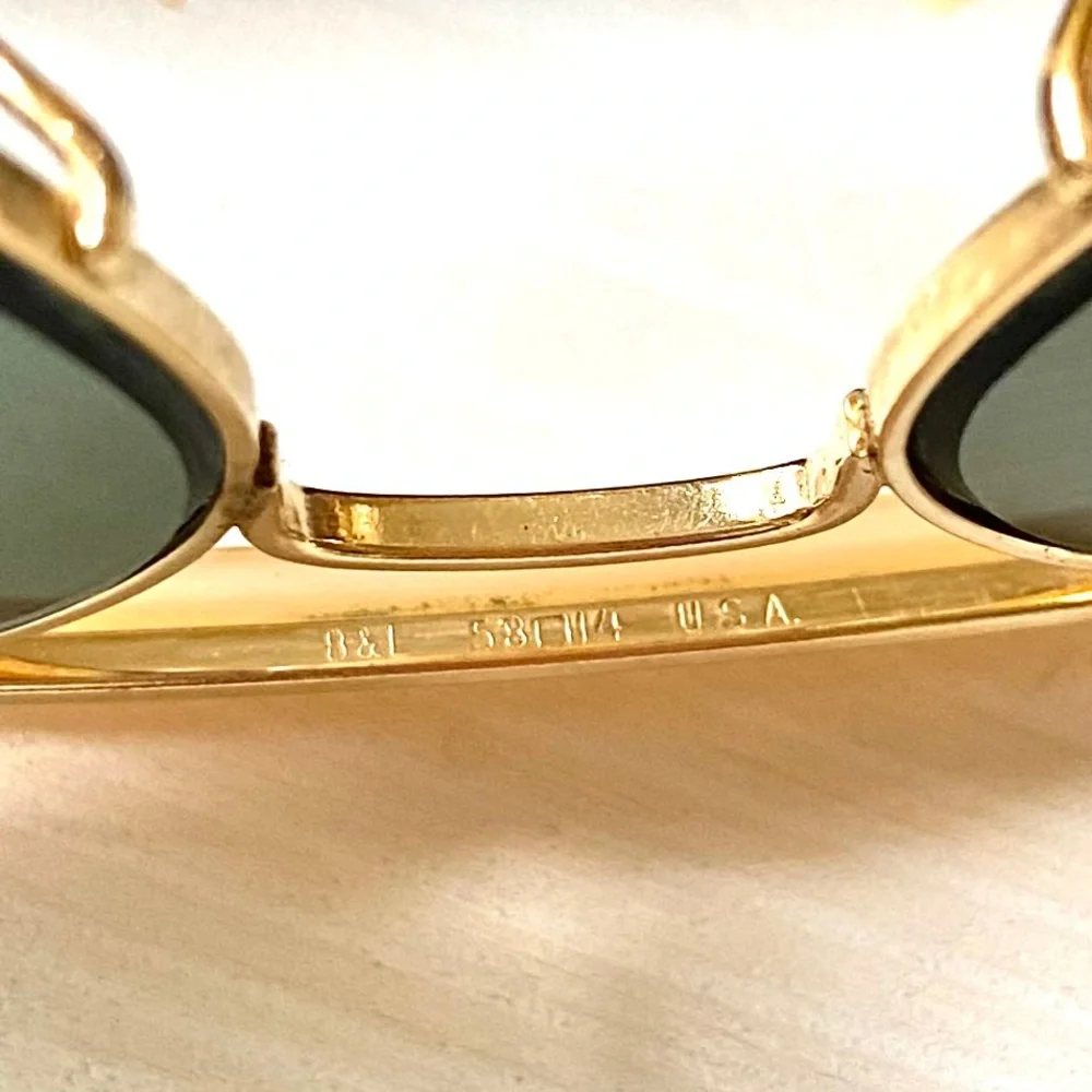 Vintage Aviator Ray Ban Outdoorsman, AUTHENTIC Sunglasses, 58mm - Picture 15 of 17